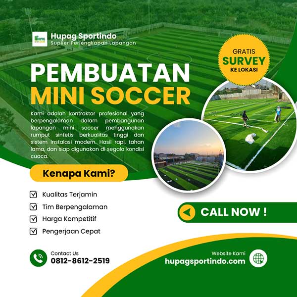 jasa pembuatan lapangan mini soccer
